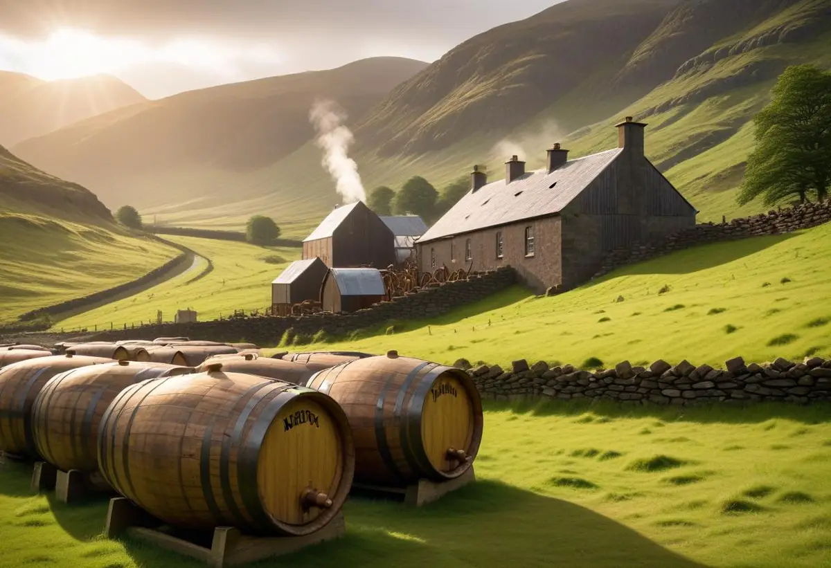 Allt om whiskey illustration