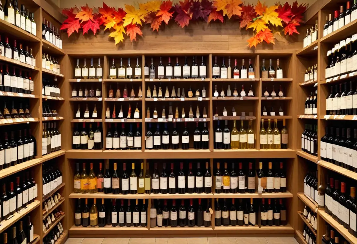 Systembolaget skyltar med vinets värld! illustration